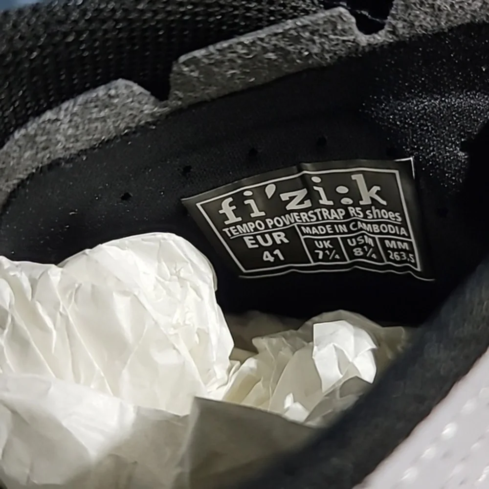 FIZIK Tempo R5 Overcurve‎ Road/Cycling Shoe Unisex EUR 41 (US 7.25) NWT
